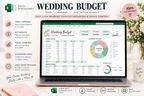 Wedding Planner | Excel Wedding Planning Bundle | Budget, Guest List, Timeline & Vendor Tracker | Instant Digital Download