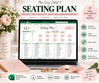 Wedding Planner | Excel Wedding Planning Bundle | Budget, Guest List, Timeline & Vendor Tracker | Instant Digital Download